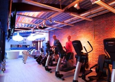 Hamburg Eppendorf Gym / Fitnessstudio Warm Up Bereich