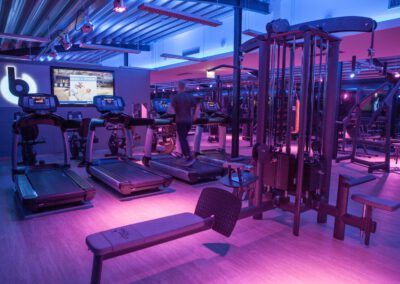 Cardio Bereich im Sportstudio Urban Bodies in Hamburg Eppendorf